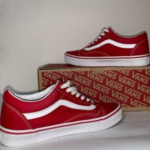 Red Old Skool Vans